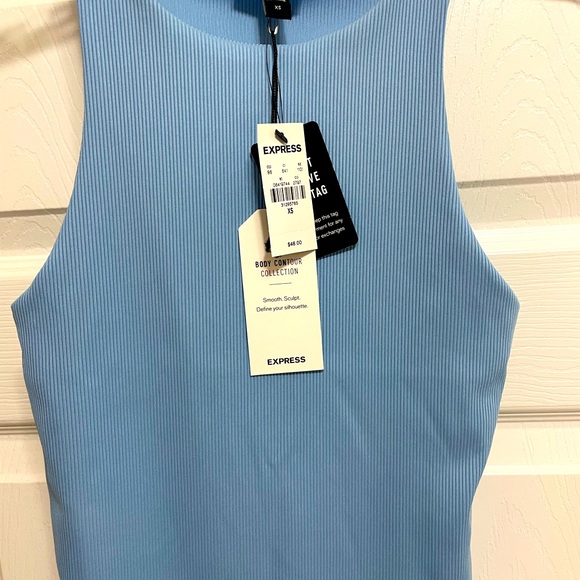 Express Body Contour High Compression bodysuit XS new with tags - Picture 2 of 4